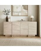 Console Varen travertin - 180×45×82 cm