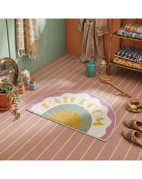 Tappetino da bagno multicolore Dc 8111 - 60x90 cm