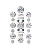 21 pièces petit-déjeuner Blue Bird 21 multicolores