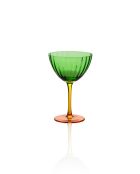 Verre à vin Brd0118 vert - 10x10x15 cm
