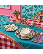 24 pièces Service de table Berries multicolores