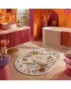 Dc 8117 mehrfarbige Badematte - 60x90 cm