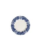 24 pièces Service de table Emerala Blue Fulya blanc/bleu