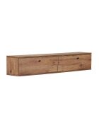 Meuble TV Ligne 140 pin atlantique - 140×25×25 cm