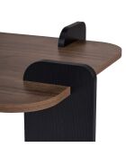 Renard Couchtisch aus schwarzem Nussbaumholz - 147×87×35 cm
