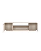 Meuble TV Alvar travertin - 180×35×46 cm