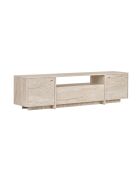 Meuble TV Alvar travertin - 180×35×46 cm