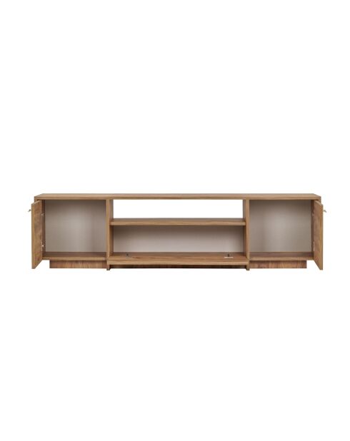 Meuble TV Alvar pin atlantique - 180×35×46 cm
