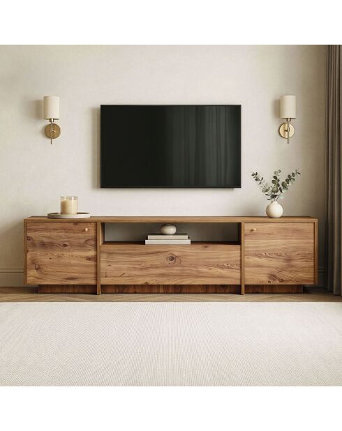 Alvar Atlantic pine tv-meubel - 180×35×46 cm