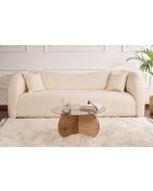 Aeris salontafel saffiereik smoke - 75×75×35 cm