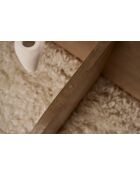 Aeris salontafel saffiereik smoke - 75×75×35 cm