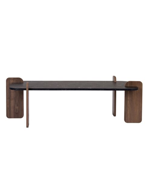 Renard Lotus Couchtisch aus Nussbaumholz - 147×87×35 cm