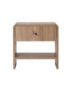 Mesita de noche Parila roble sepet - 45×40×45 cm