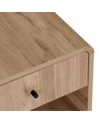 Mesita de noche Parila roble sepet - 45×40×45 cm