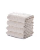 4 pièces de serviettes pour les mains Central écru - 50x100 cm