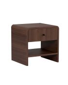 Comodino Parila Milan in noce - 45×40×45 cm