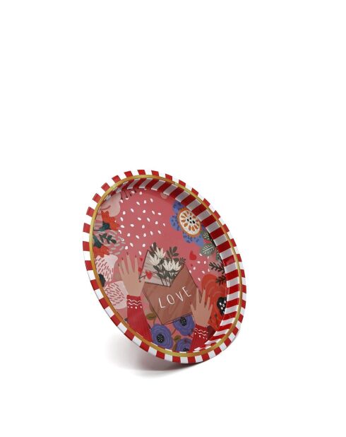 Plateau Ez1975S multicolore - 31,5x31,5 cm