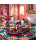 Plateau de salle de bain Sbn0114 violet - 26x15x3 cm
