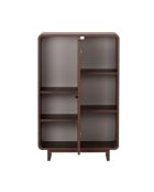 Armoire multifonctionnelle Torina noyer de milan - 70×34×110 cm