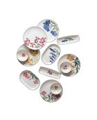 14 pièces petit-déjeuner 666Hac2158 multicolores