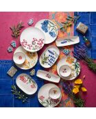 14 pièces petit-déjeuner 666Hac2158 multicolores