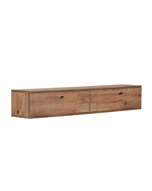 Meuble TV Ligne 160 pin atlantique - 160×25×25 cm
