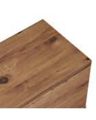 Meuble TV Ligne 160 pin atlantique - 160×25×25 cm