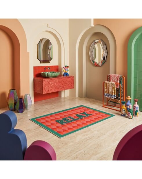 Tappetino da bagno multicolore Dc 8108 - 60x90 cm