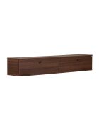 Ligne 160 TV-Ständer aus Nussbaumholz - 160×25×25 cm