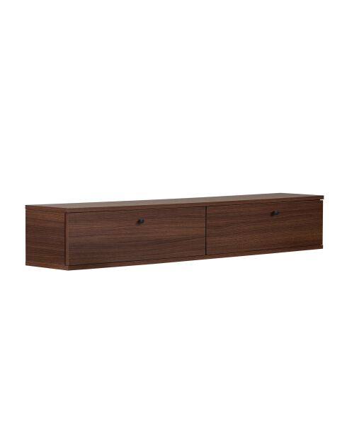 Ligne 160 TV-Ständer aus Nussbaumholz - 160×25×25 cm