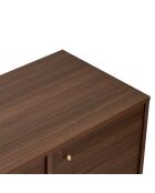 Console Varen noyer - 180×45×82 cm