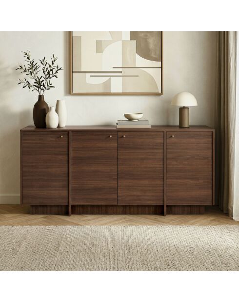 Console Varen noyer - 180×45×82 cm