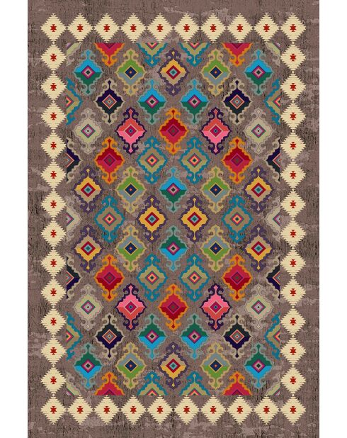 Ct-1147 Flurteppich, 80 x 200 cm, mehrfarbig