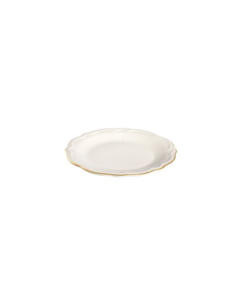 24 pièces Service de table Fulya blanc/doré