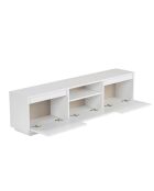 Meuble TV Sentinel blanc naturel - 160×30×42 cm