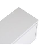 Meuble TV Sentinel blanc naturel - 160×30×42 cm