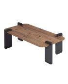 Tavolino Renard pino atlantico antracite - 147×87×35 cm