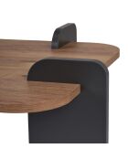 Tavolino Renard pino atlantico antracite - 147×87×35 cm