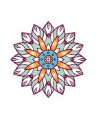 Tapis Hmnt945 multicolore - 50x80 cm