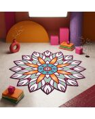Tapis Hmnt945 multicolore - 50x80 cm