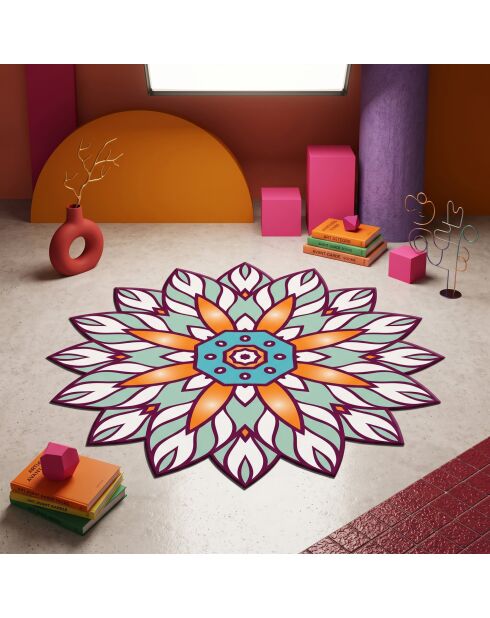 Tapis Hmnt945 multicolore - 50x80 cm