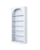 Boekenkast HC116 - 3142 wit - 80×31,5×180 cm