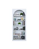 Boekenkast HC116 - 3142 wit - 80×31,5×180 cm
