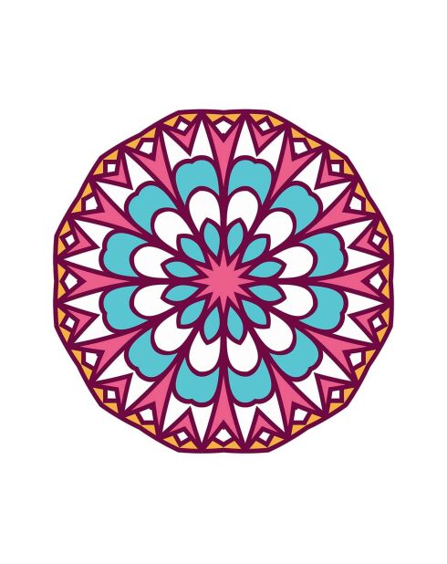 Tapis Hmnt943 multicolore - 50x80 cm