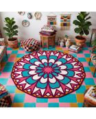 Tapis Hmnt943 multicolore - 50x80 cm