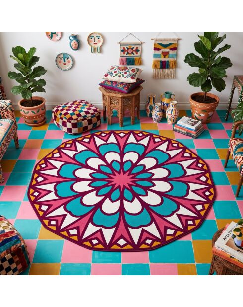 Tapis Hmnt943 multicolore - 50x80 cm