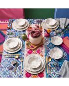 24 pièces Service de table Berry multicolores