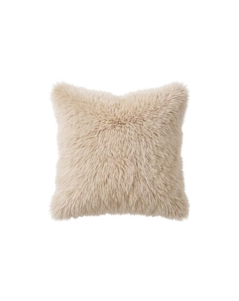 Donkerbeige kussenhoes Lolita - 43x43 cm