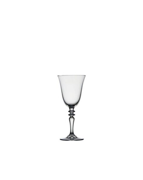 6 pièces de verres à vin Pb 440141 transparentes - 9x9x20 cm