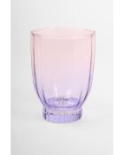 4 pièces de verres Elite 320 violet - 7,9x7,9x11 cm